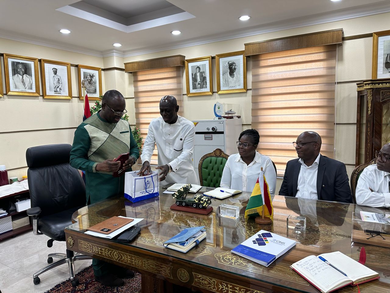 Meeting with the Minister of Defence